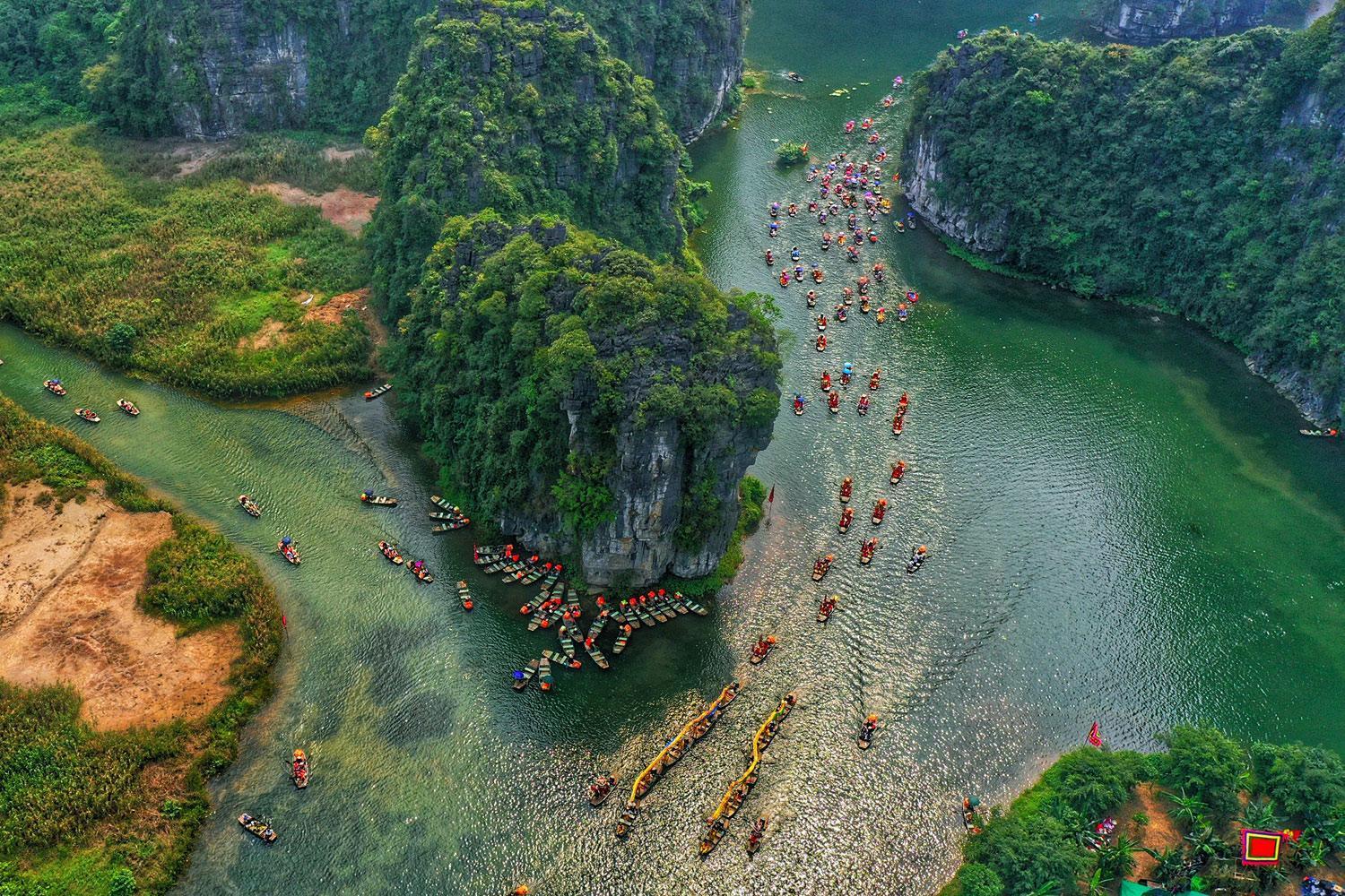 Tam Coc Scenery Homestay Van Lam Eksteriør bilde
